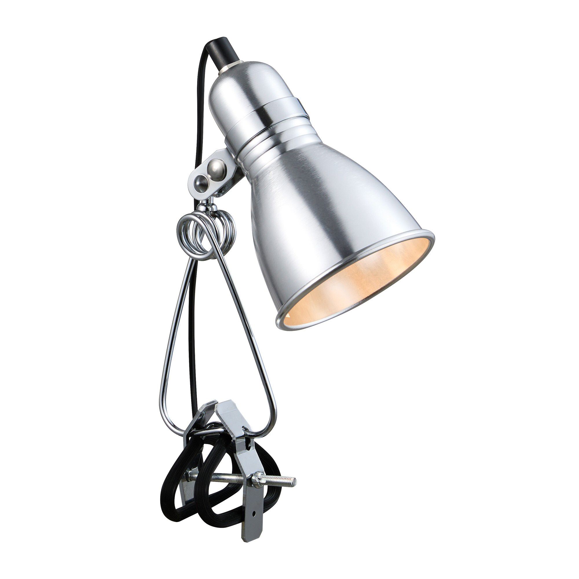 Photo, Klemmleuchte, Alu - E27, max. 40W, IP20