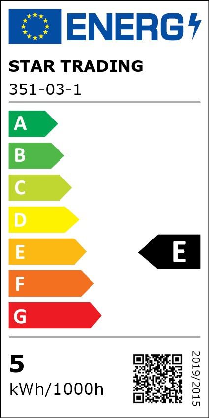 LED Leuchtmittel E14 C35 Clear - E14, 470Lm, 2700K, 4.2W, 230V