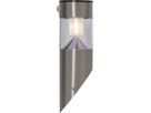 Solar Wand Laterne Marbella - Stainless Steel, Lichtfarbe Warmweiss