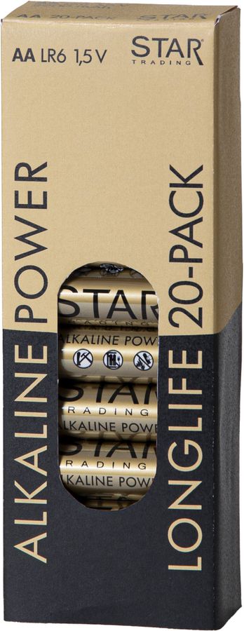 Batterie AA 1.5V Power Alkaline - 0/24