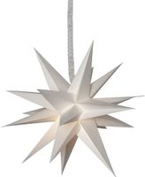 Papierstern December - IP20, Weiss