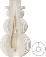 Indoor Dekoration SNOWMAN - Indoor, Weiss, 1 LED
