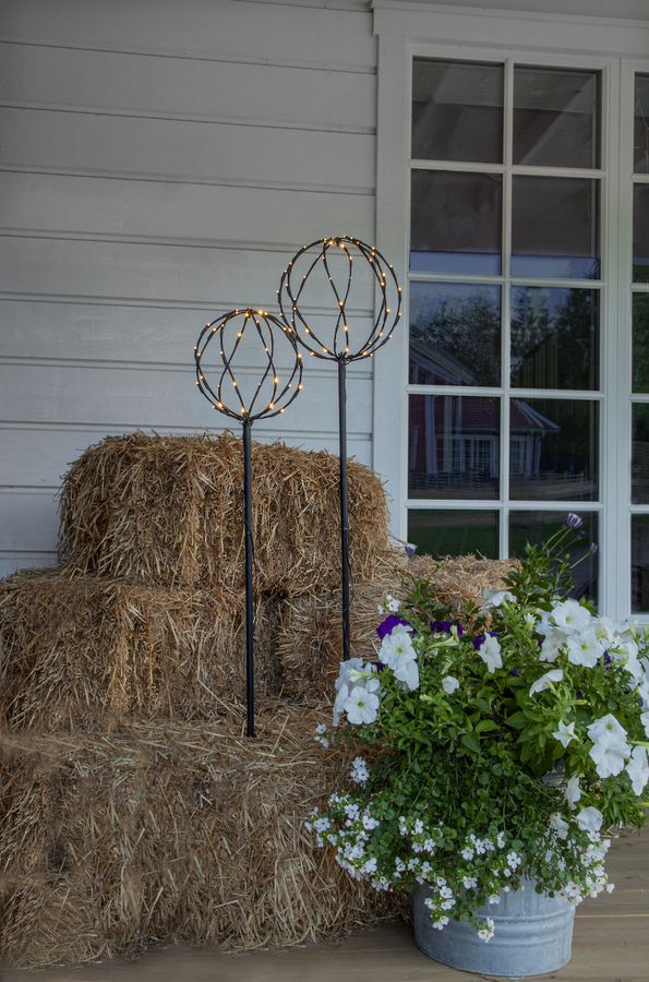 Outdoor Decoration Sphere - IP44, Warmweiss, 96 LED's