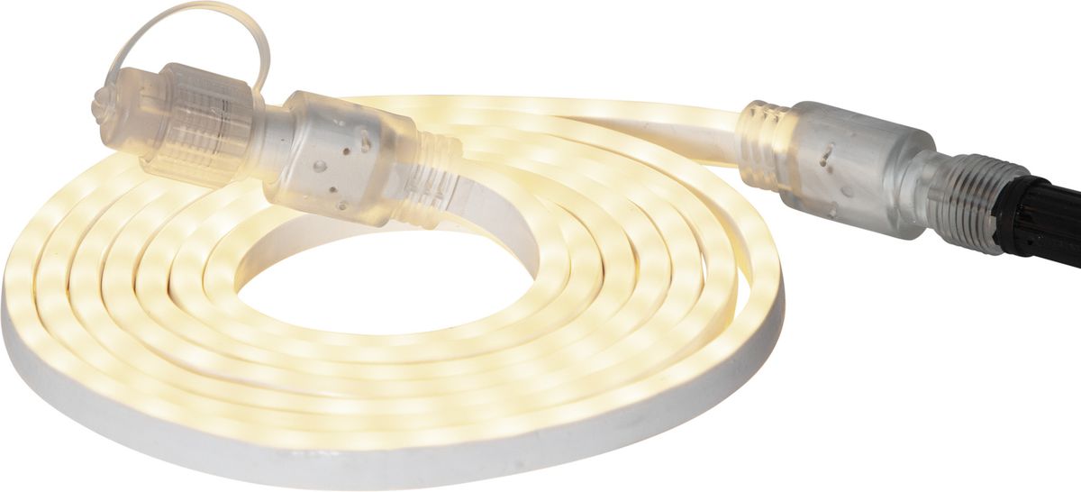 System 24 Extra, Lichtschlauch, 300x1cm - Transparent, Warmweiss