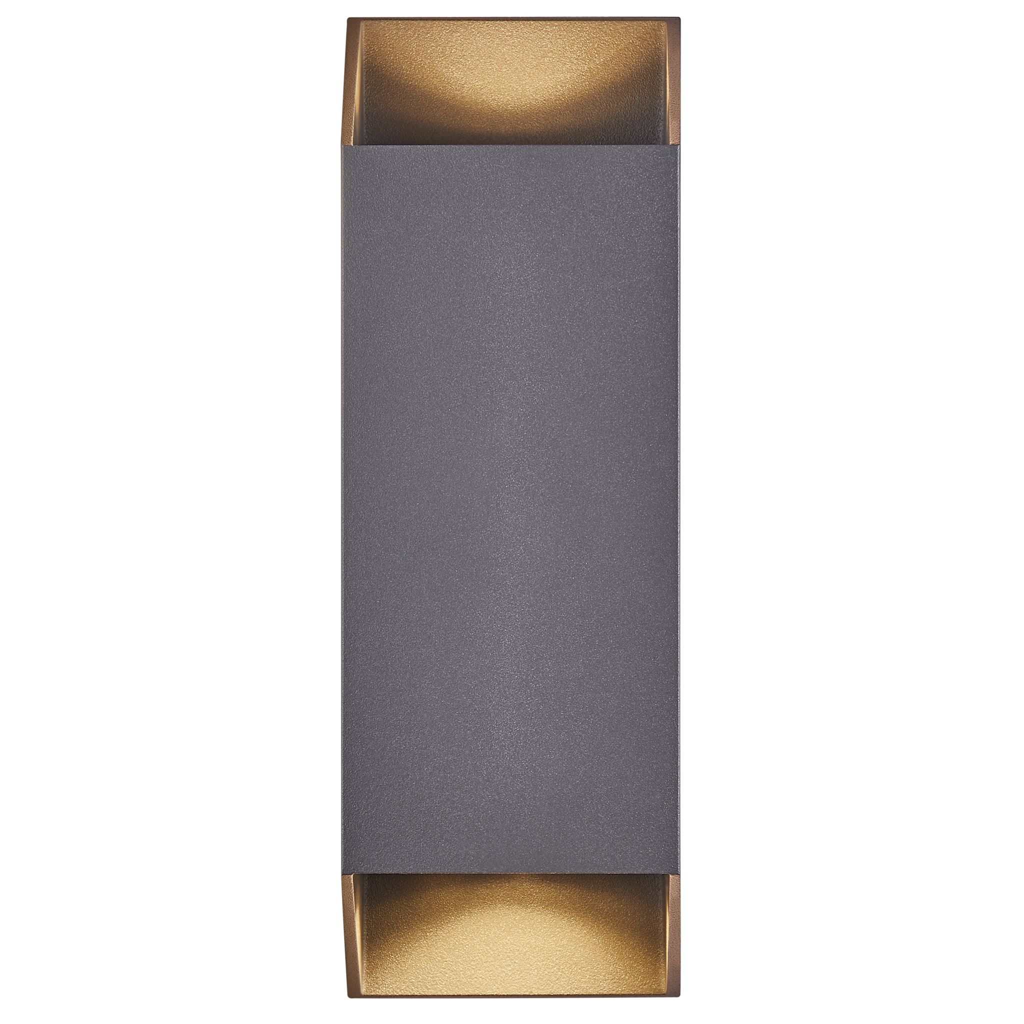 Nico Square 22, Wandleuchte , Anthra. - GU10, IP54, max.35W