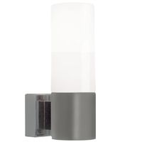 Tangens, Wandleuchte, Gebürsteter Stahlahl - E14, max.40W, IP44