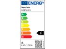 Birla , Dim. , IP44 - 6W LED, 3000K, IP44, 230V