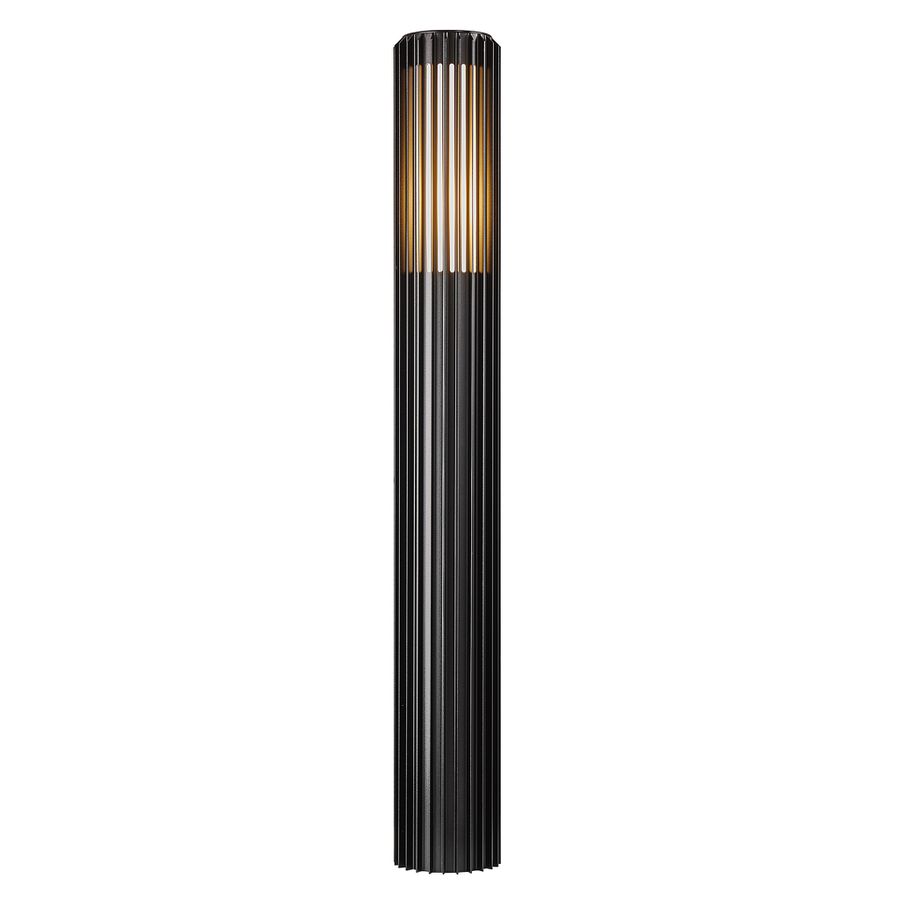 Wegleuchte ALUDRA 95 - 1xE27 (exklusiv), max.15W, IP54, schwarz, dimmbar (optional Leuchtmittel), D=124mm, H=950mm
