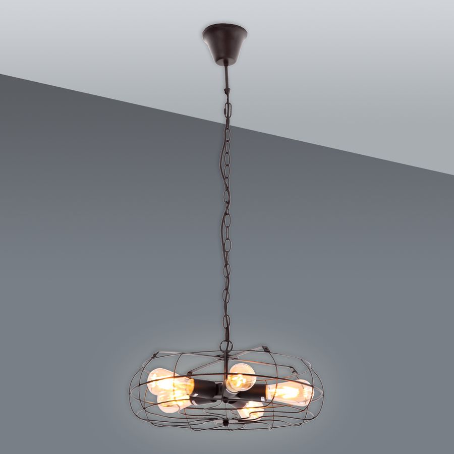 Metall Pendelleuchte Alex - E27, 200W, IP20