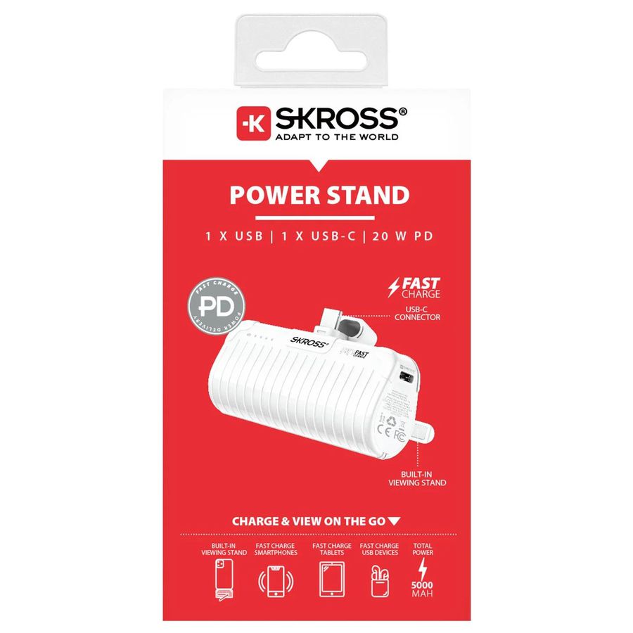 Power Stand - 5000mAh / 18.5 Wh, USB-C Fast Charge PD