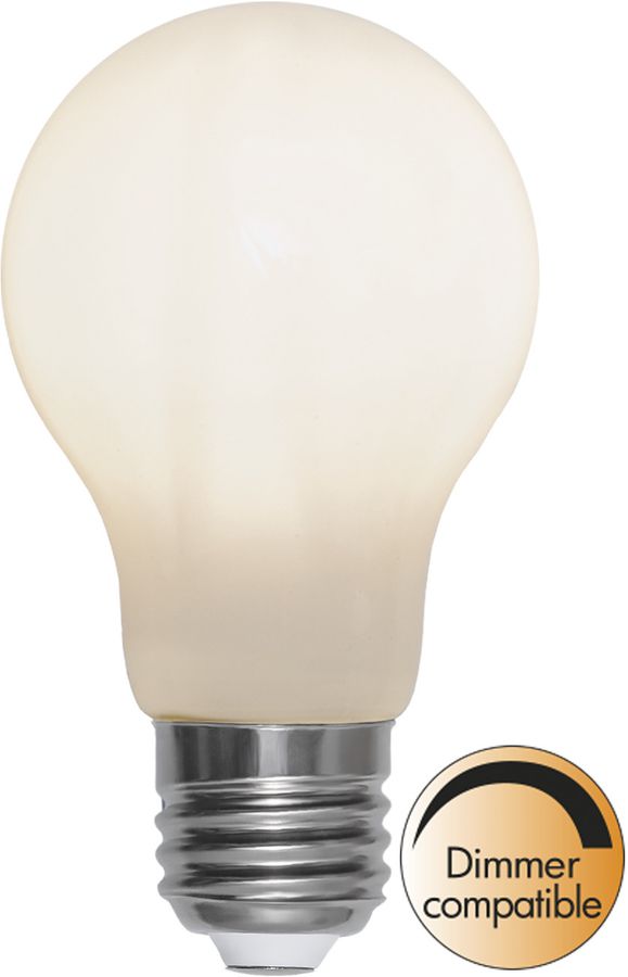 LED Leuchtmittel E27 A60 Opaque filament RA90 - E27, 450Lm, 5W, 230V