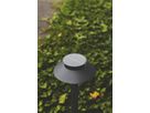 Solar-Pollerleuchte Justina Schwarz - 5W, 3000K, 400lm, IP44