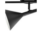 Deckenleuchte Kelvis 3-Spot Schwarz - GU10, IP20, 230V
