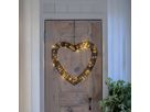 Outdoor Decoration Vicke Heart - Indoor, Outdoor, Warmweiss, Braun