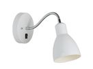 Cyclone Flex, Wandleuchte, Weiss - E14, max. 15W, IP20