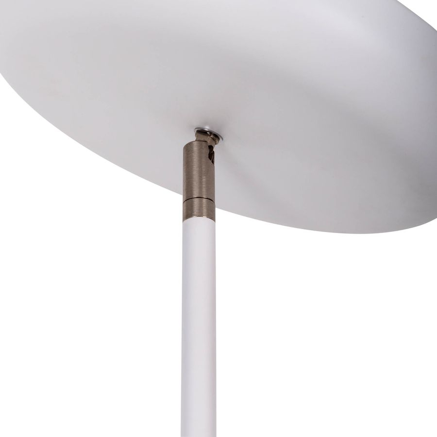 LED Stehleuchte ROMIS mit Lesearm H:180cm weiß - LED-Modul, IP20, 230V