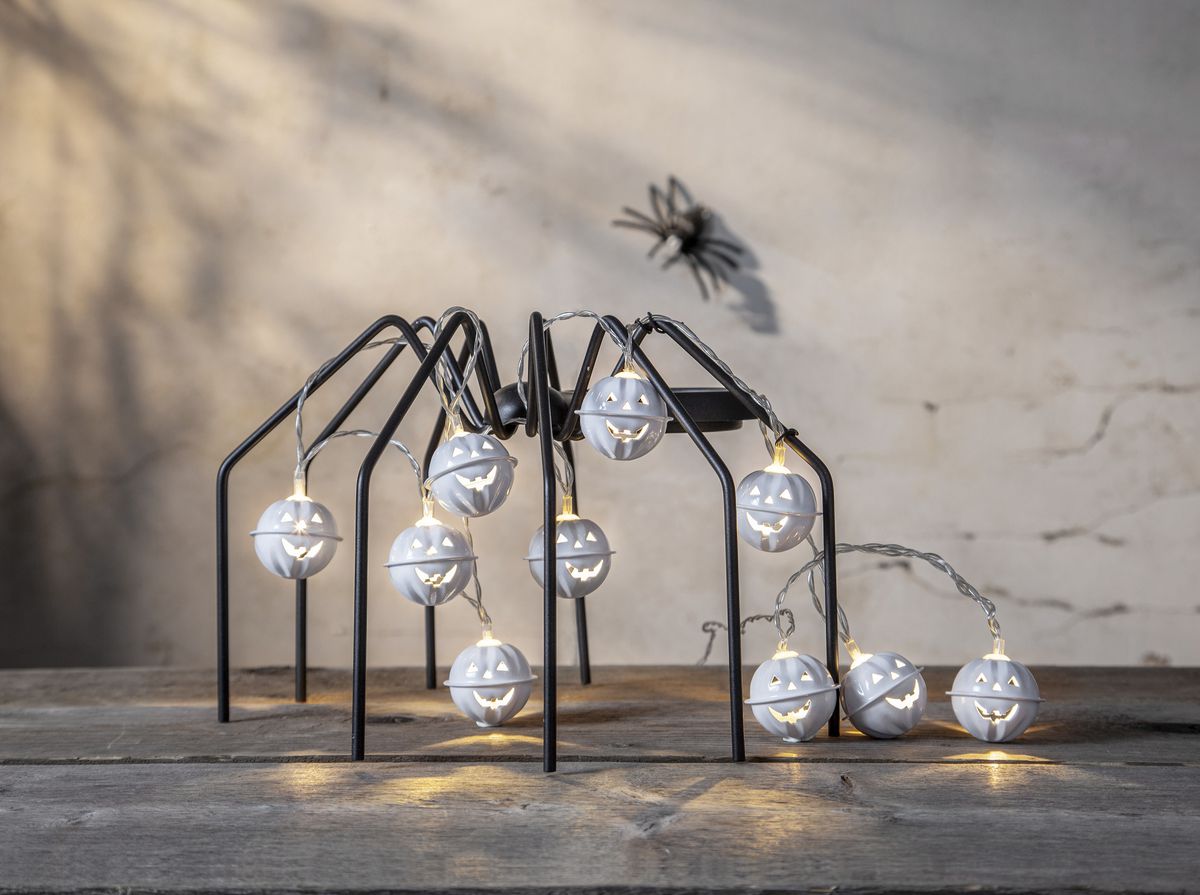 Lichterkette Halloween - IP20, Warmweiss, 10 LED'S