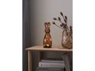Glas Decoration Harry Brown - Indoor, Warmweiss, Braun