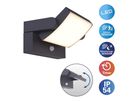 LED Aussenwandleuchte Motus incl. Sensor - IP54, warmweiss, 12.5W