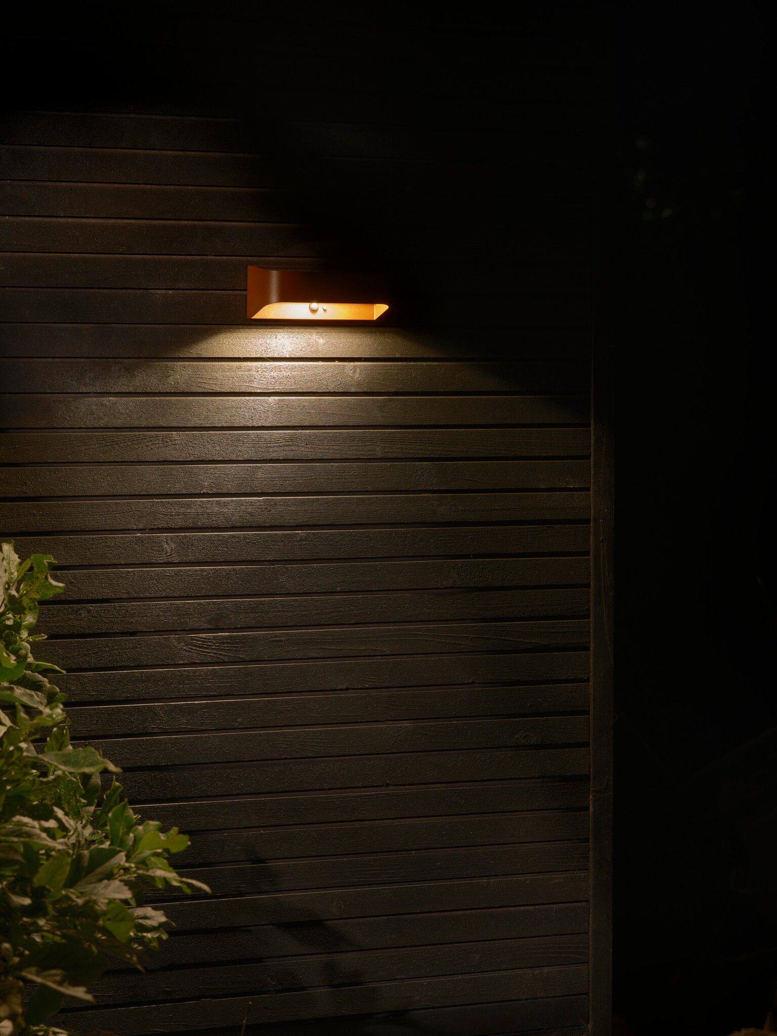 Wandleuchte Marcellio Solar  Braun - 5W, LED-Modul, IP54