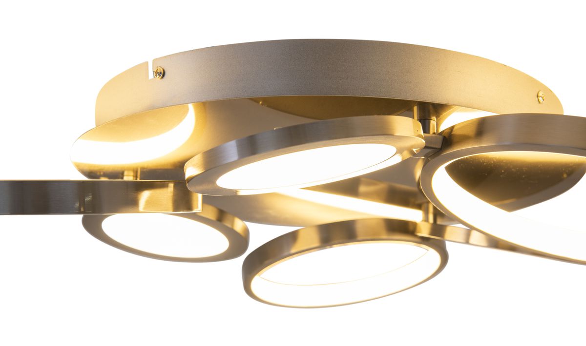 LED Deckenleuchte Stelari d: 56cm - LED fest verbaut, 2800K, warmweiss