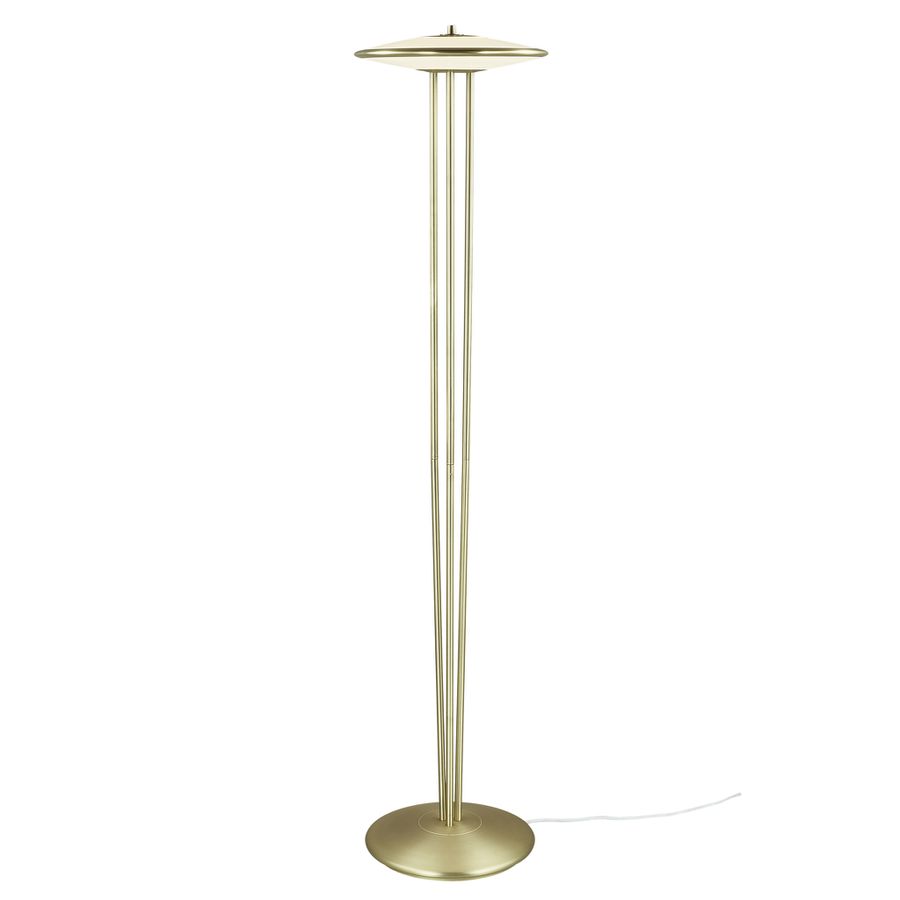 Blanche, Stehleuchte, Messing - LED-Modul 15W, 1080lm, IP20