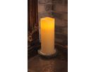 LED Pillar Kerze Big - Indoor, Elfenbein, 25cm Höhe, Timerfunktion