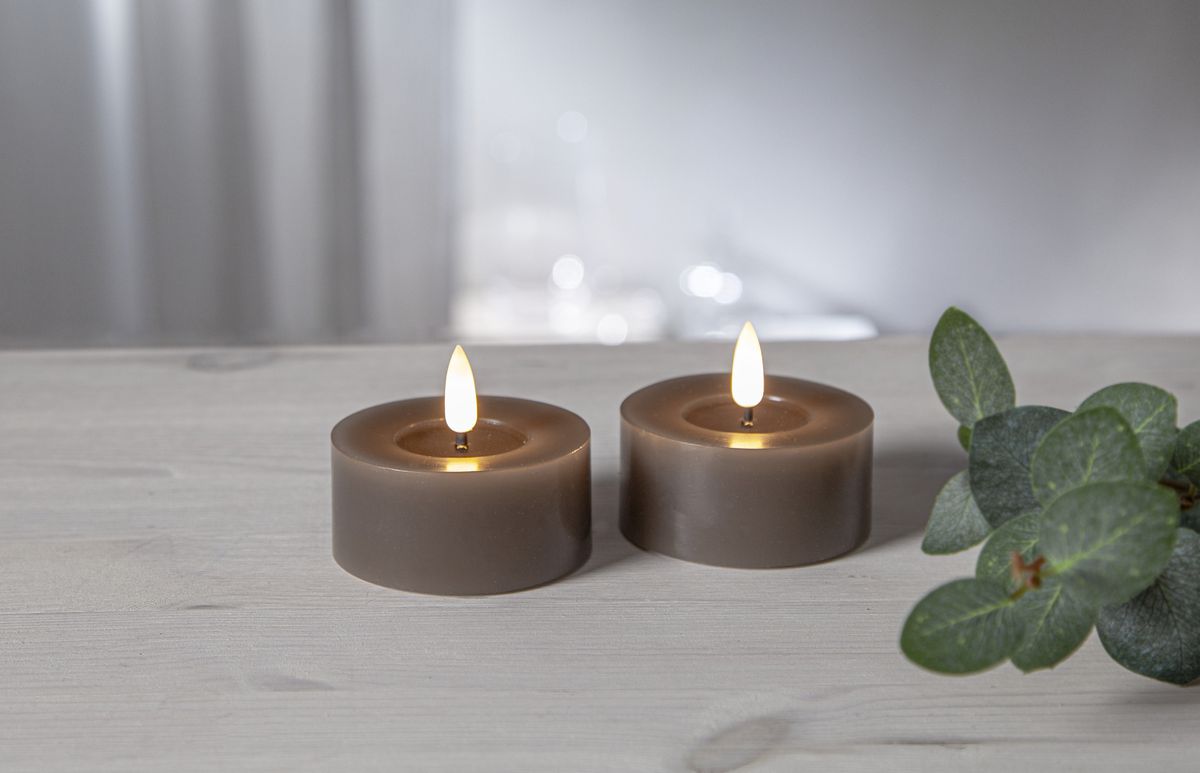LED Teelicht 2 Pack Flamme Flow - 0/18