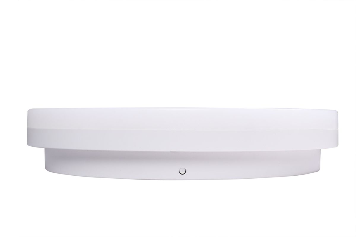 LED Aufbauleuchte REDONDO PRO (220) - 8W/12W/15W, 960lm/1440lm/1800lm, 3000/4000/5000K, IP54, weiss, nicht dimmbar, D=220mm, H=52mm