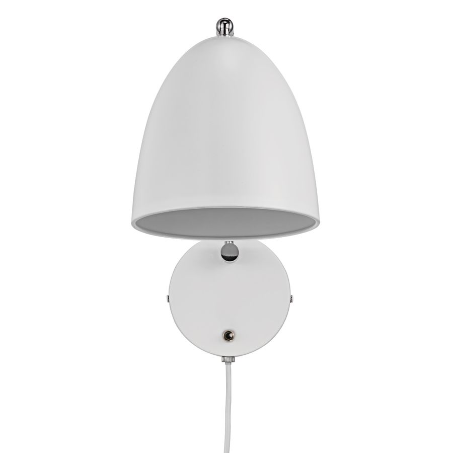 Alexander, Wandleuchte, Weiss - E27, max. 15W, IP20