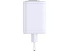 67W GaN 2-Port Fast Charger integr. USB-C Cable - Out: USB-C / USB-A: 67W PD, integriertes 70cm USB-C Kabel, weiss