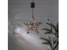 Outdoor Decoration Vicke Star 30cm - Indoor, Outdoor, Warmweiss, Braun