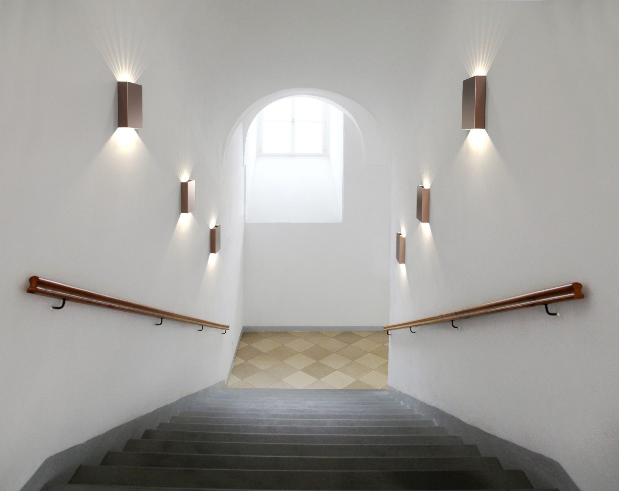 Fold 15, Wandleuchte, Kupfer - LED Modul, 10W LED, IP54