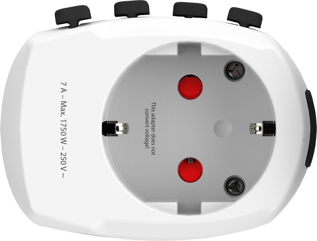PRO+ USB (1xA/C) - Out: CH, Schuko, IT, UK, BRA, USA, AUS/China, In: CH, Schuko, IT, UK, USA/Japan, AUS/China