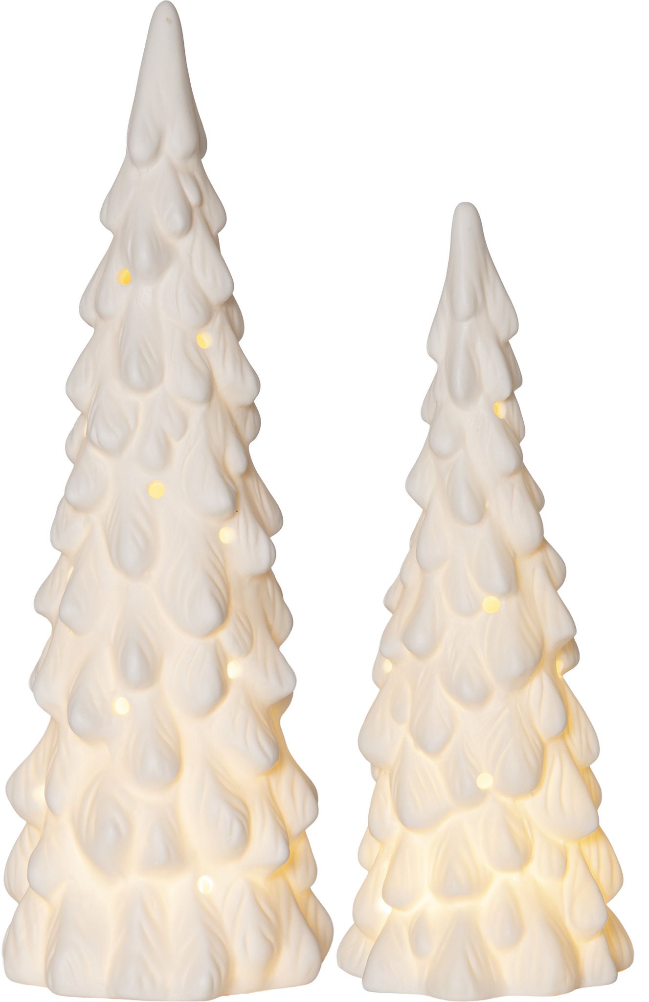 Indoor Dekoration Vinter - Indoor, Weiss, 26.00cm Höhe