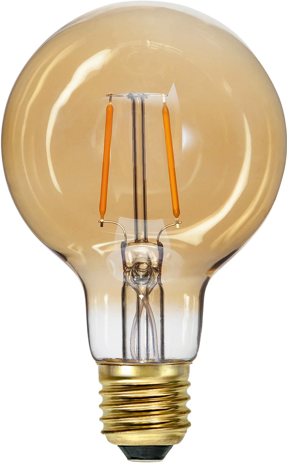 LED Leuchtmittel E27 G80 Plain Amber - E27, 80Lm, 2000k, 0.75W, 220-240