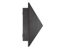 Wandleuchte PONTIO 15 - 1xGU10 (exkl.), max.25W, IP54, schwarz, dimmbar (optional Leuchtmittel), L=150mm,B=150mm, H=190mm