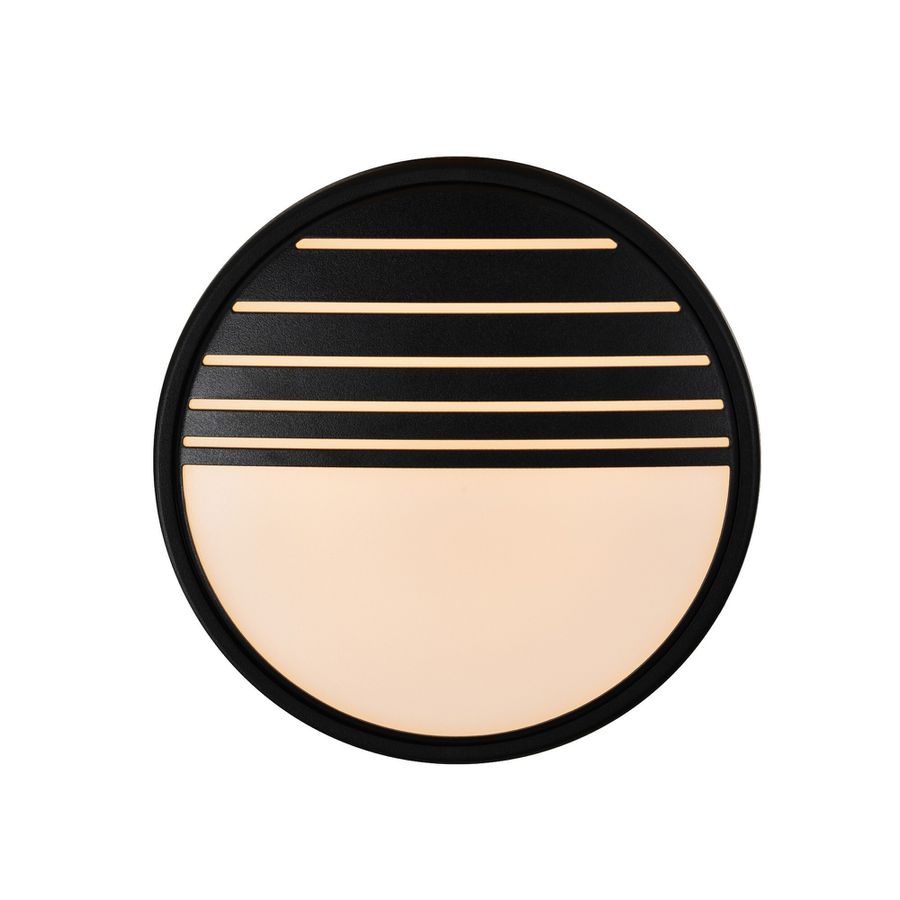 Oliver Round, Wandleuchte, Schwarz - Oliver Round, Wandleuchte, Schwarz