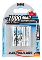 NiMH Akku Micro AAA Typ 1000 - 4er Blister