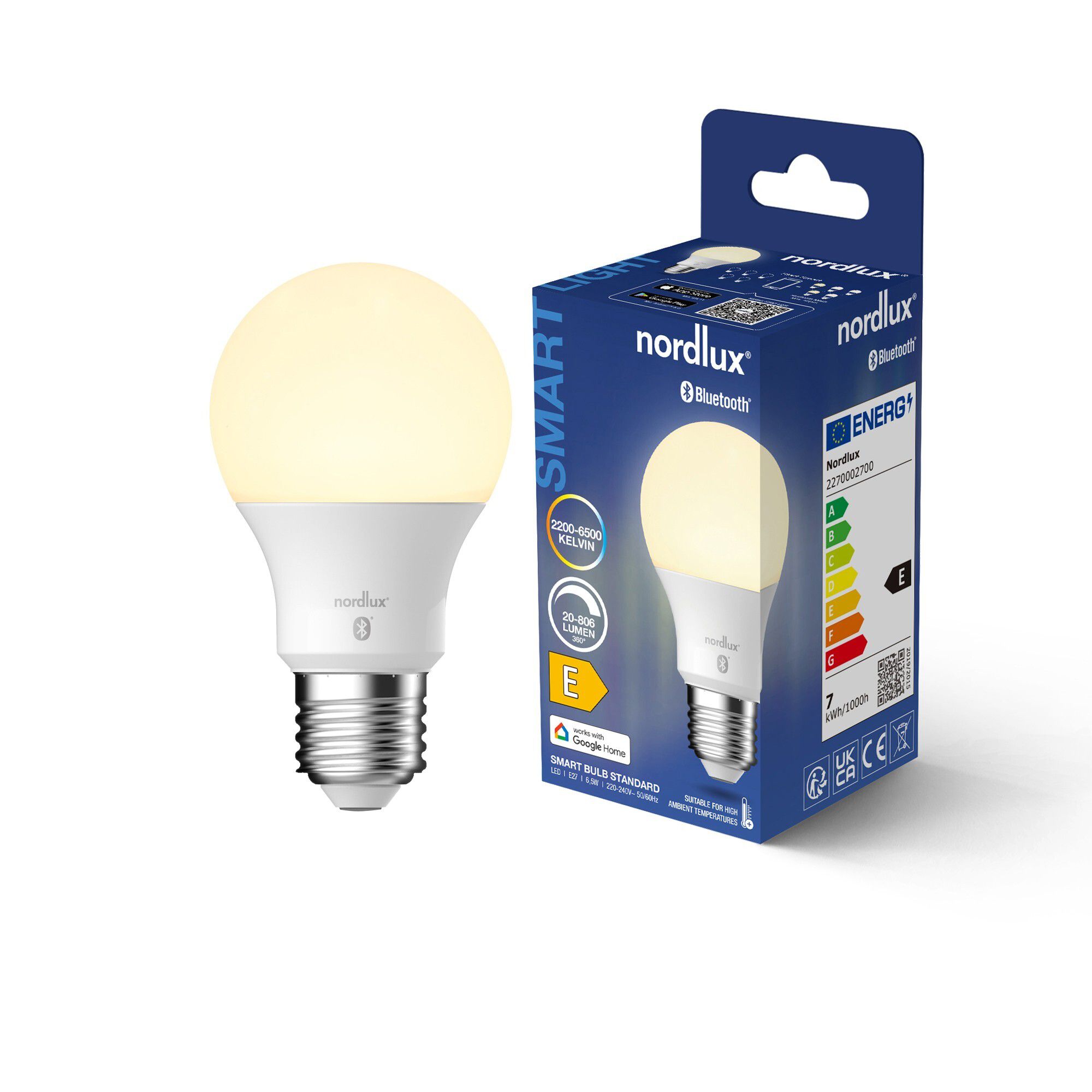 LED-Leuchtmittel Smart E27, A60, 806lm - LED-Leuchtmittel Smart E27, A60, 806lm