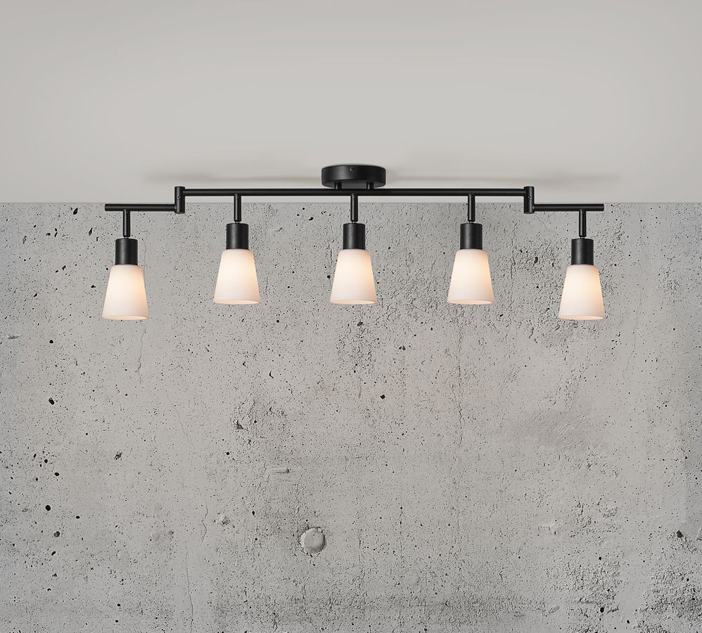 Cole 5-Rail, Spot Light, Schwarz - IP20, E14