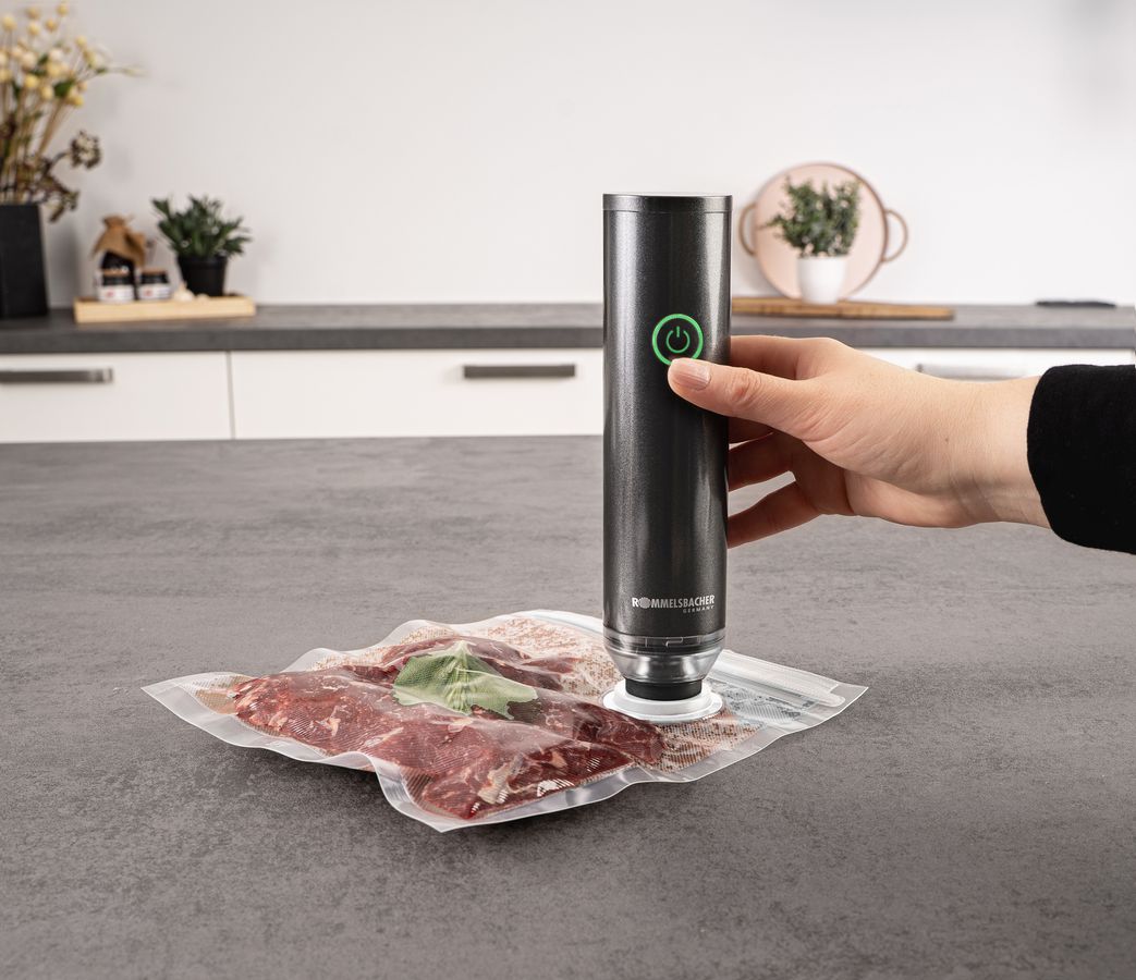 HAND VAKUUMIERER VAC 25 - Hand Vakuumierer, anthrazit/metallic, 1500mAh