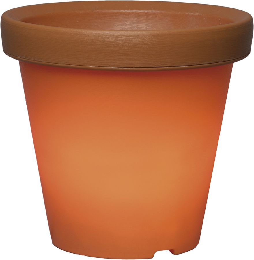System 24 Start, Gartentopf - Schwarz, 115cm Zuleitung