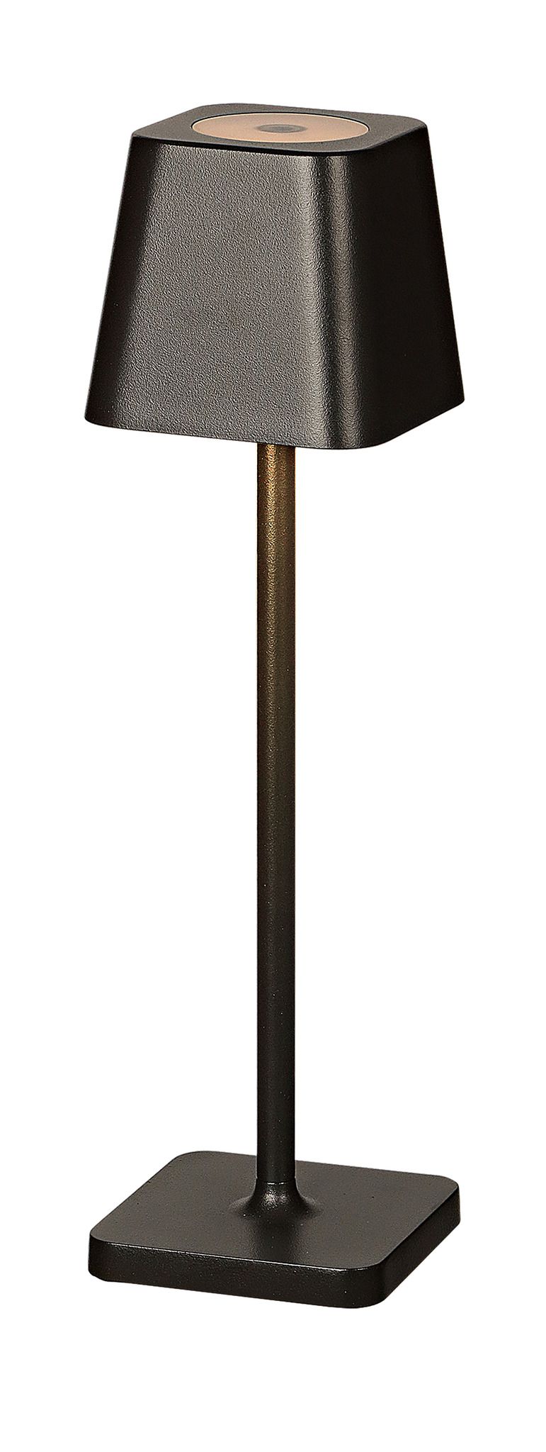 Akku Tischleuchte USB-C HELIOS Schwarz - IP54, Warmweiss, 220lm