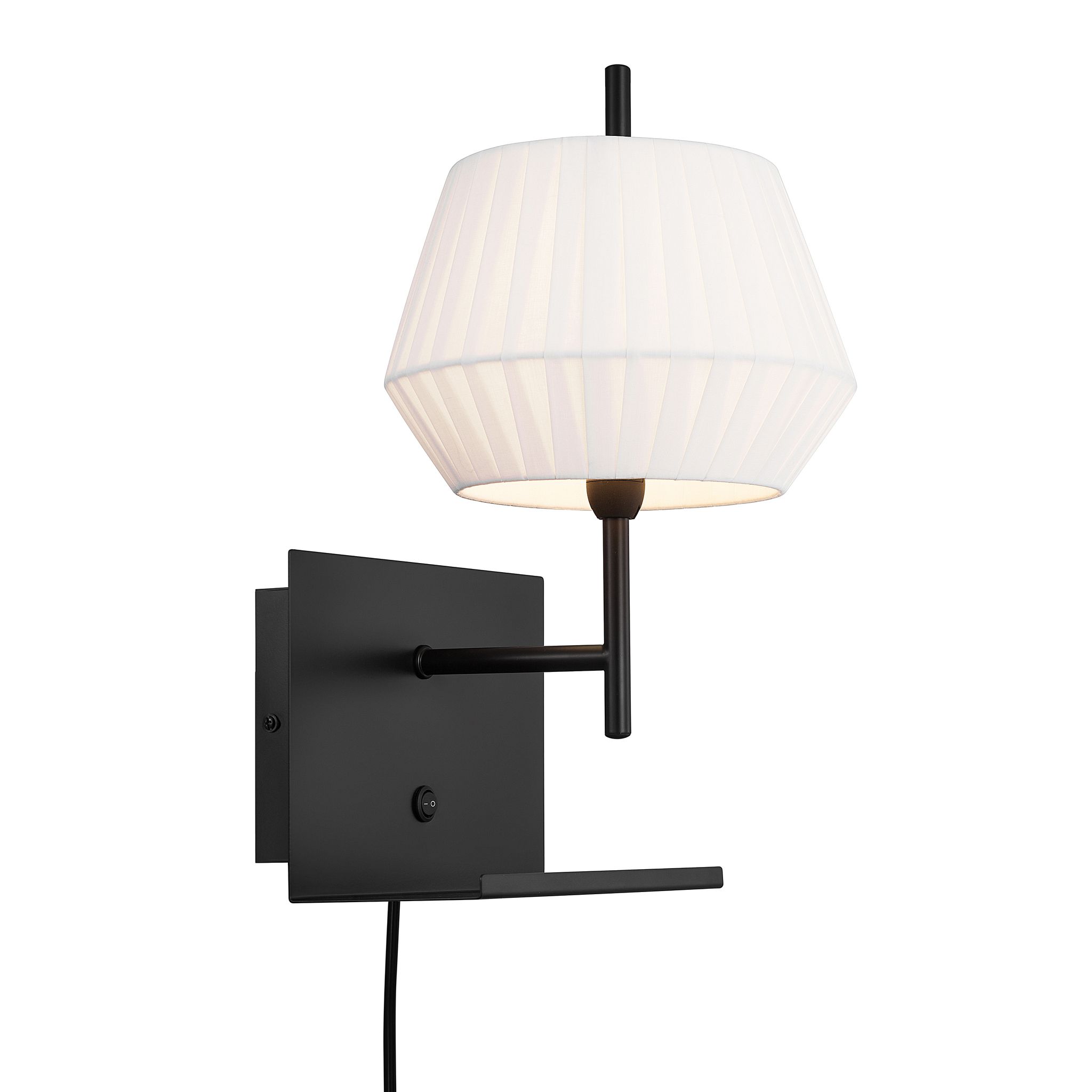 Dicte, Wandleuchte, Weiss - IP20, E14
