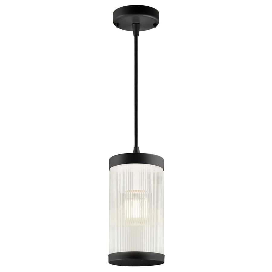 Coupar, Pendelleuchte, Schwarz - E27, IP54, max.25W