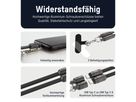 Lanyard Kabel USB Typ-C zu USB Typ-C - 120 cm, schwarz