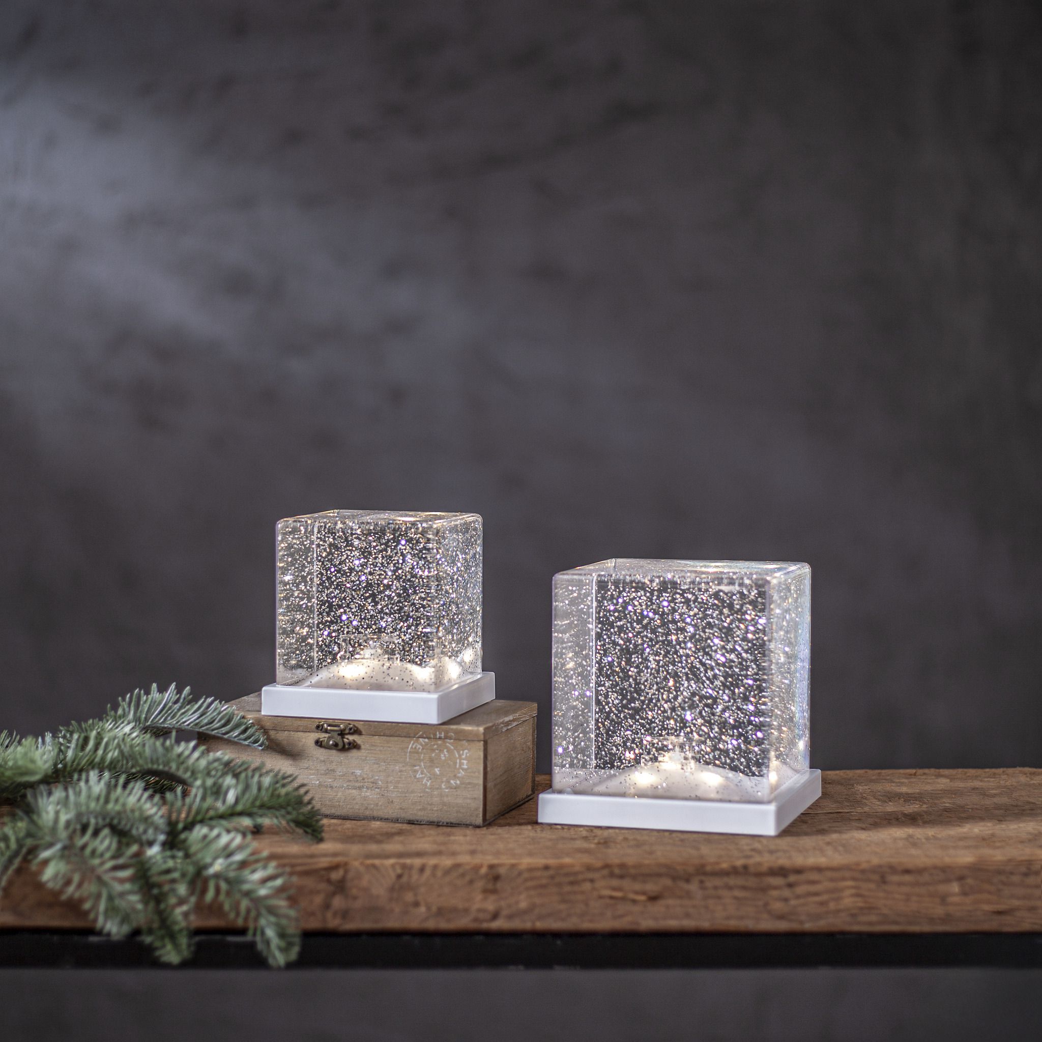 Indoor Decoration Frost - IP20, Warmweiss,Weiss