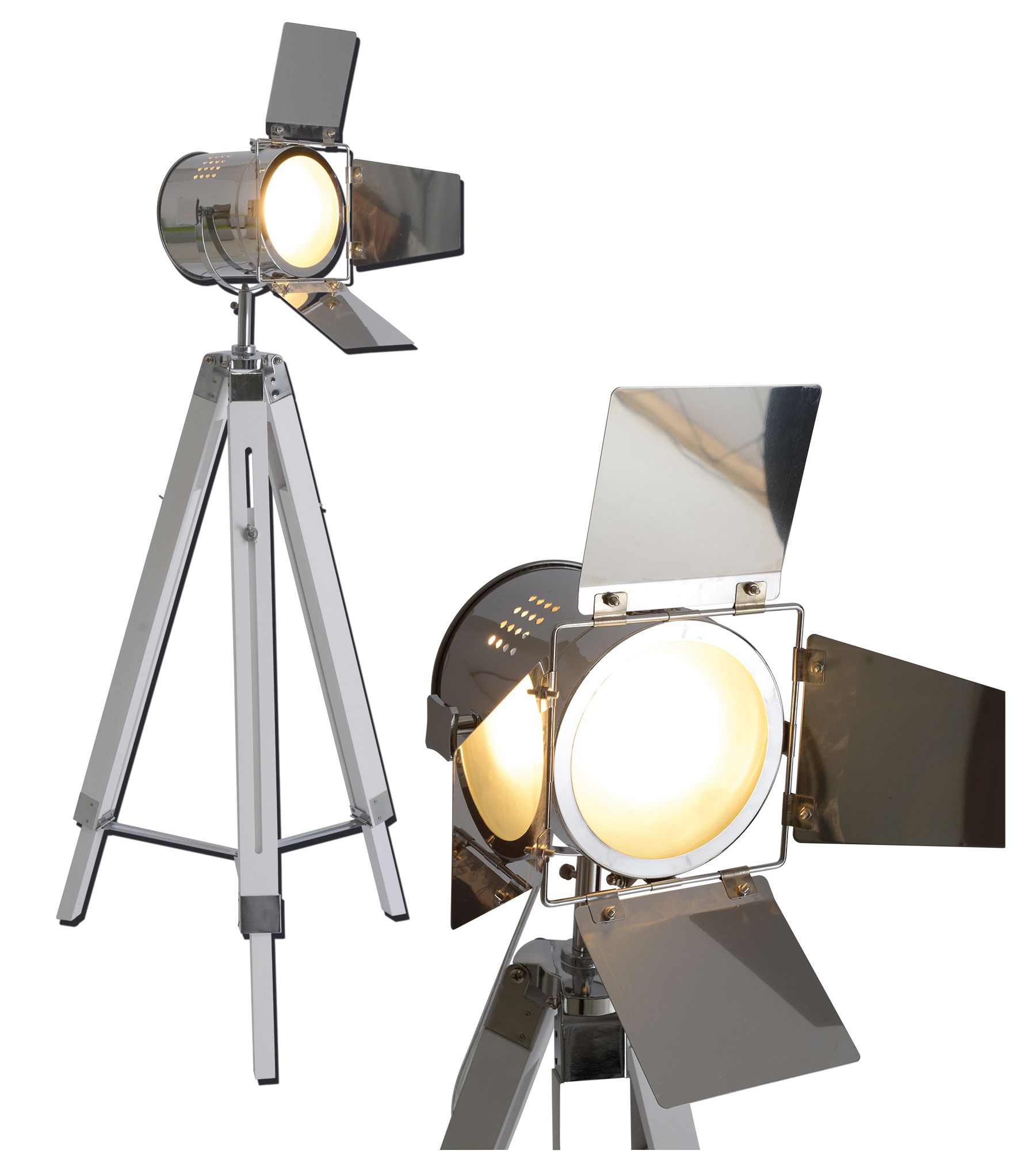 Stehleuchte Dreibein Holly - E27, 40W, IP20