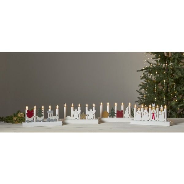 Kerzenständer Julia - IP20, Neutralweiss, 5 LED's